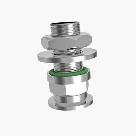 Base plate to KF adapter