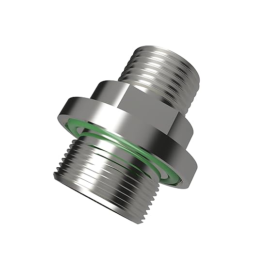 Welch pump adapter, 1"-20 to 1/2" MNPT for Welch Pump Models 1402 1405 1376, (P/N 1393X)