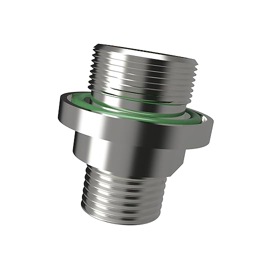 Welch pump adapter, 1"-20 to 1/2" MNPT for Welch Pump Models 1402 1405 1376, (P/N 1393X)