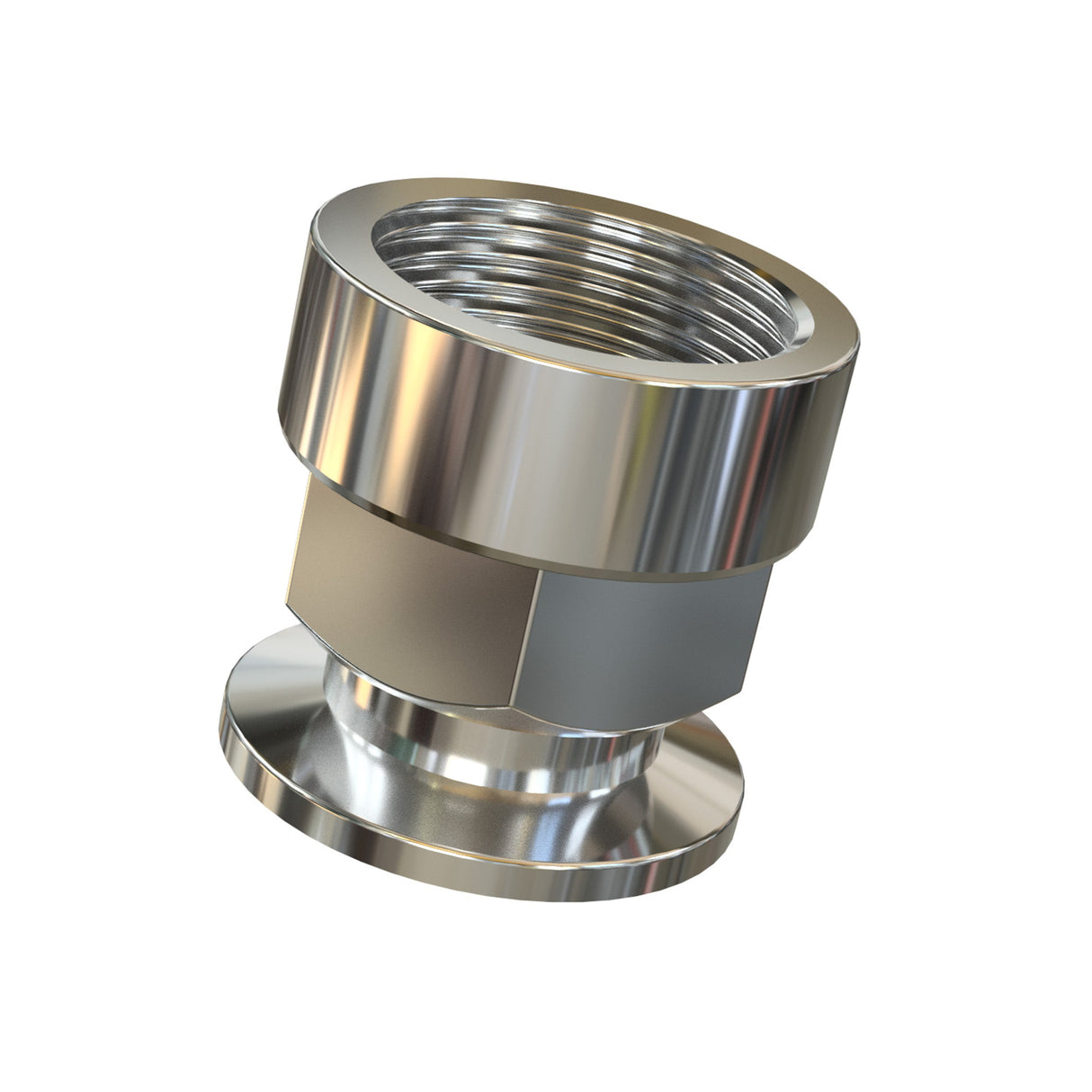 1"  FNPT X KF25 flange