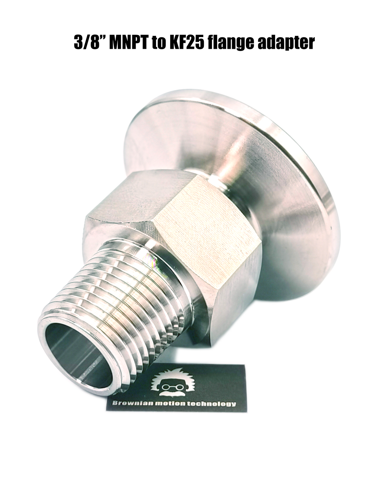 3/8" MNPT X KF25 Flange