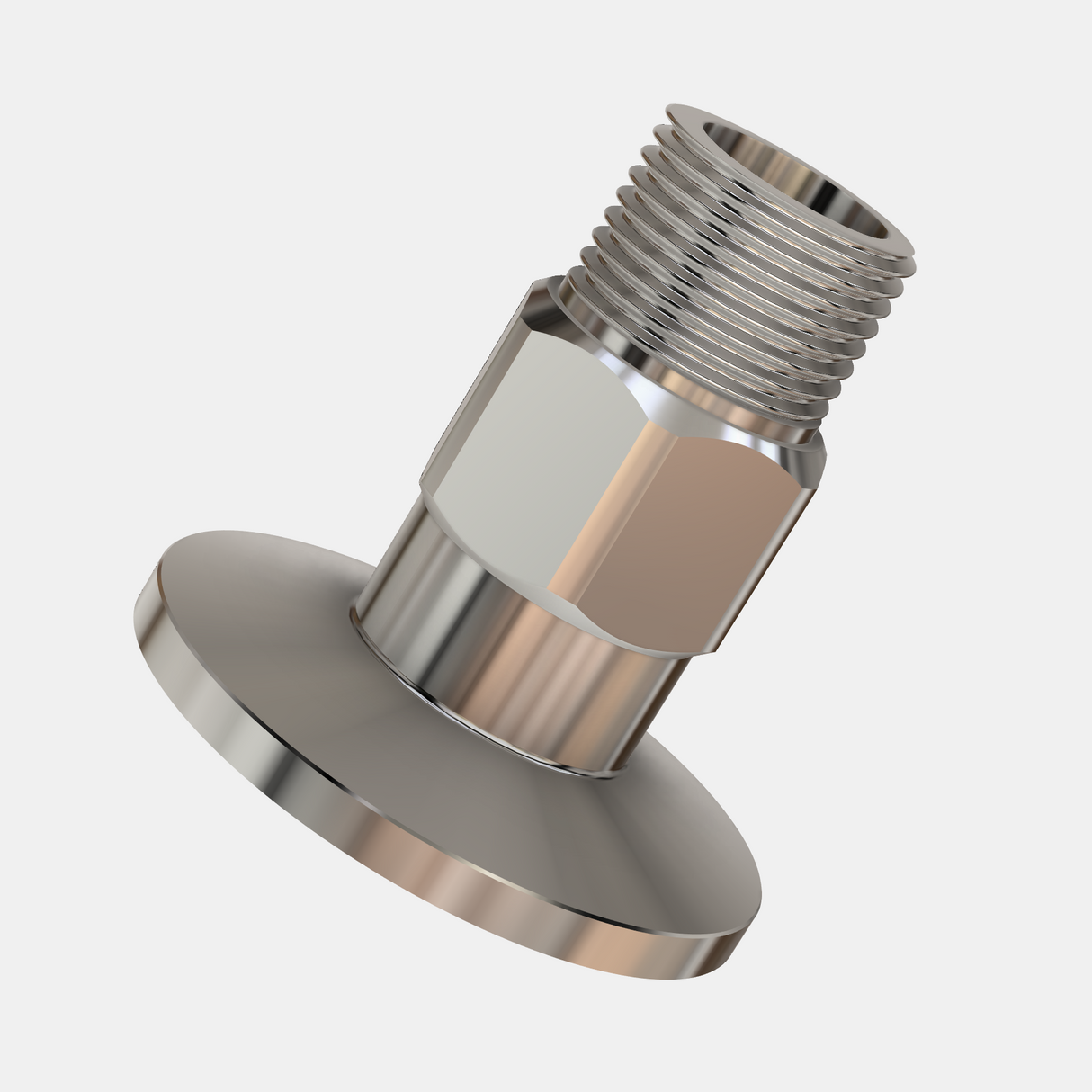 3/8" MNPT X KF25 Flange