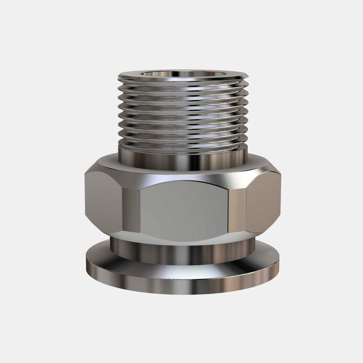 3/4" MNPT X KF25 Flange