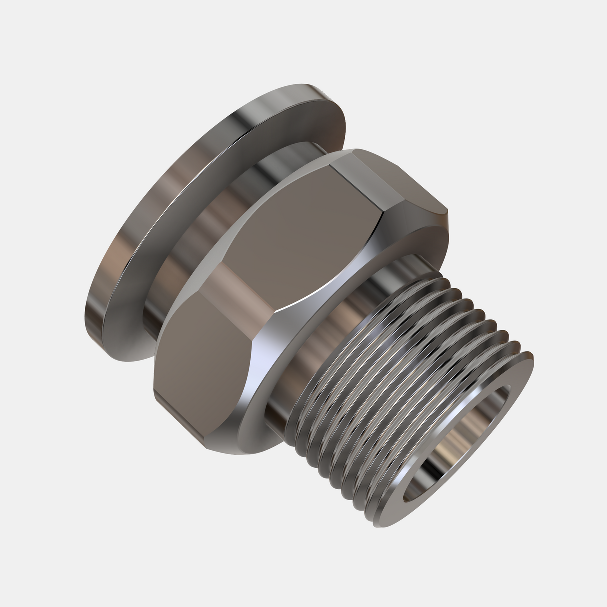 3/4" MNPT X KF25 Flange