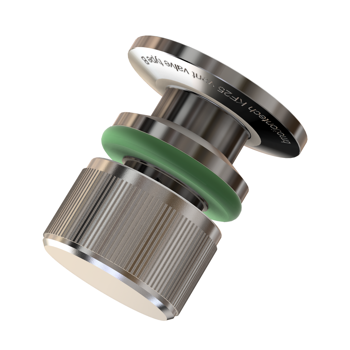 ISO-KF KF25 NW25 vacuum chamber venting valve or air admittance valve (Type B)