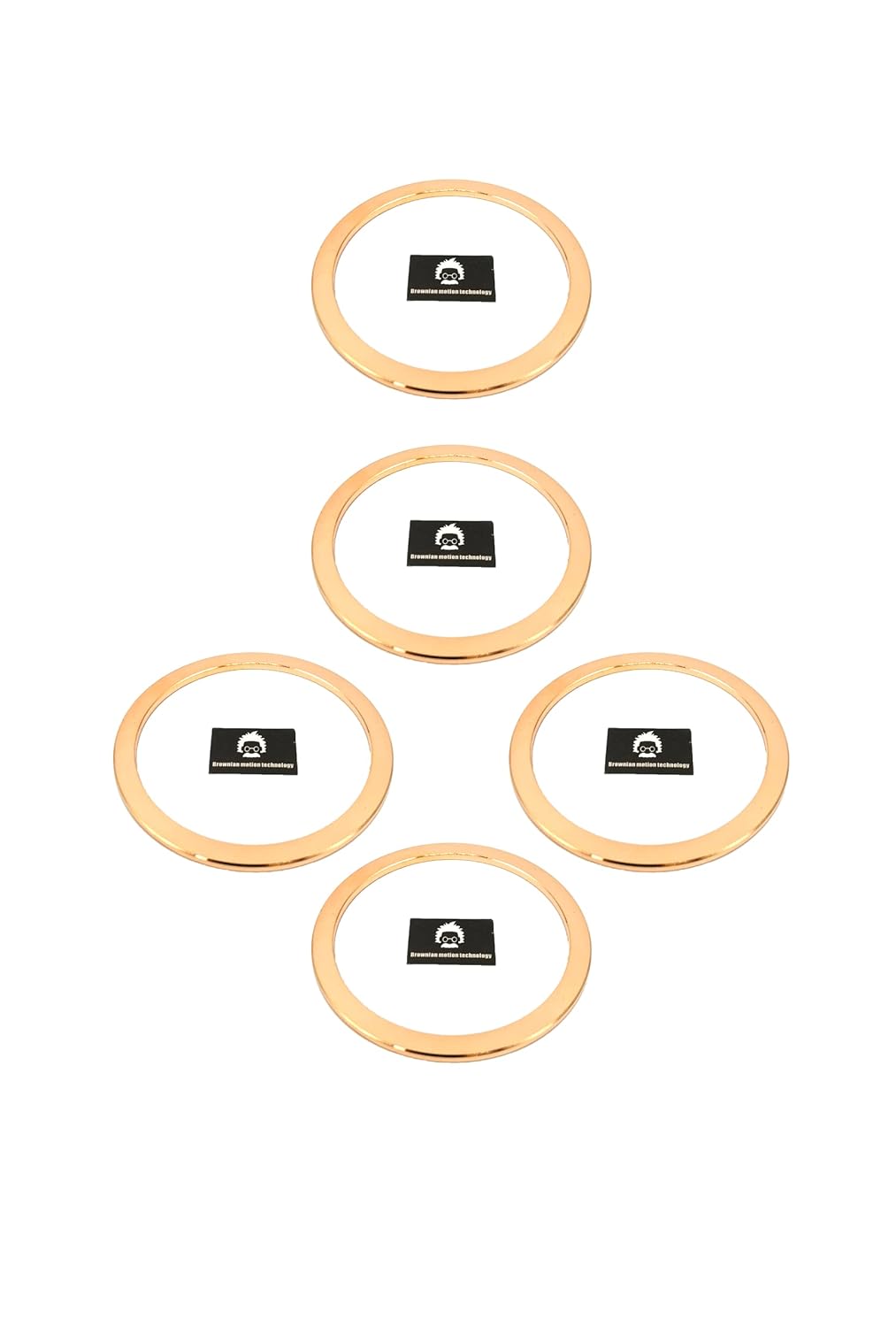 Conflat (CF) 3.375" 3-3/8" CF50 Copper Gasket, High Vacuum Gasket, CF-50 UHV Gasket