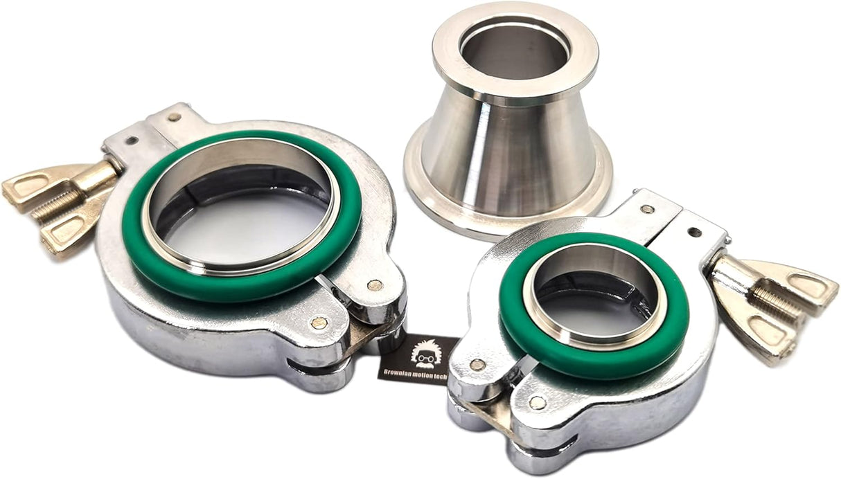 KF40 TO KF25, CONICAL REDUCER, STAINLESS STEEL