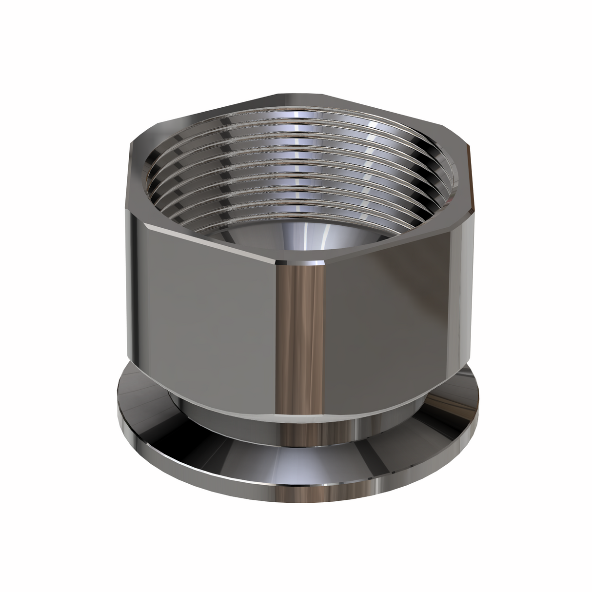 1-1/2" FNPT X KF40 Flange