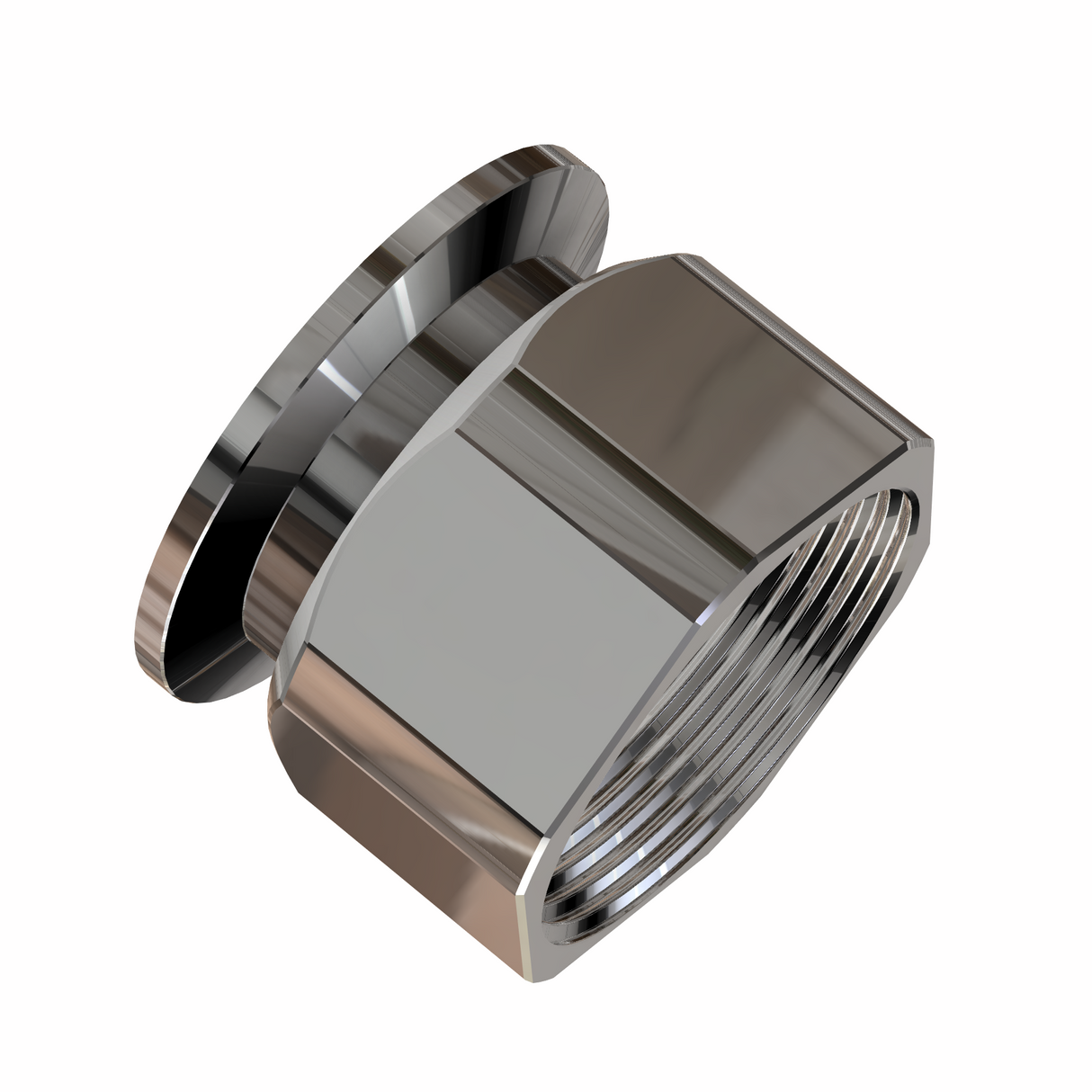 1-1/2" FNPT X KF40 Flange