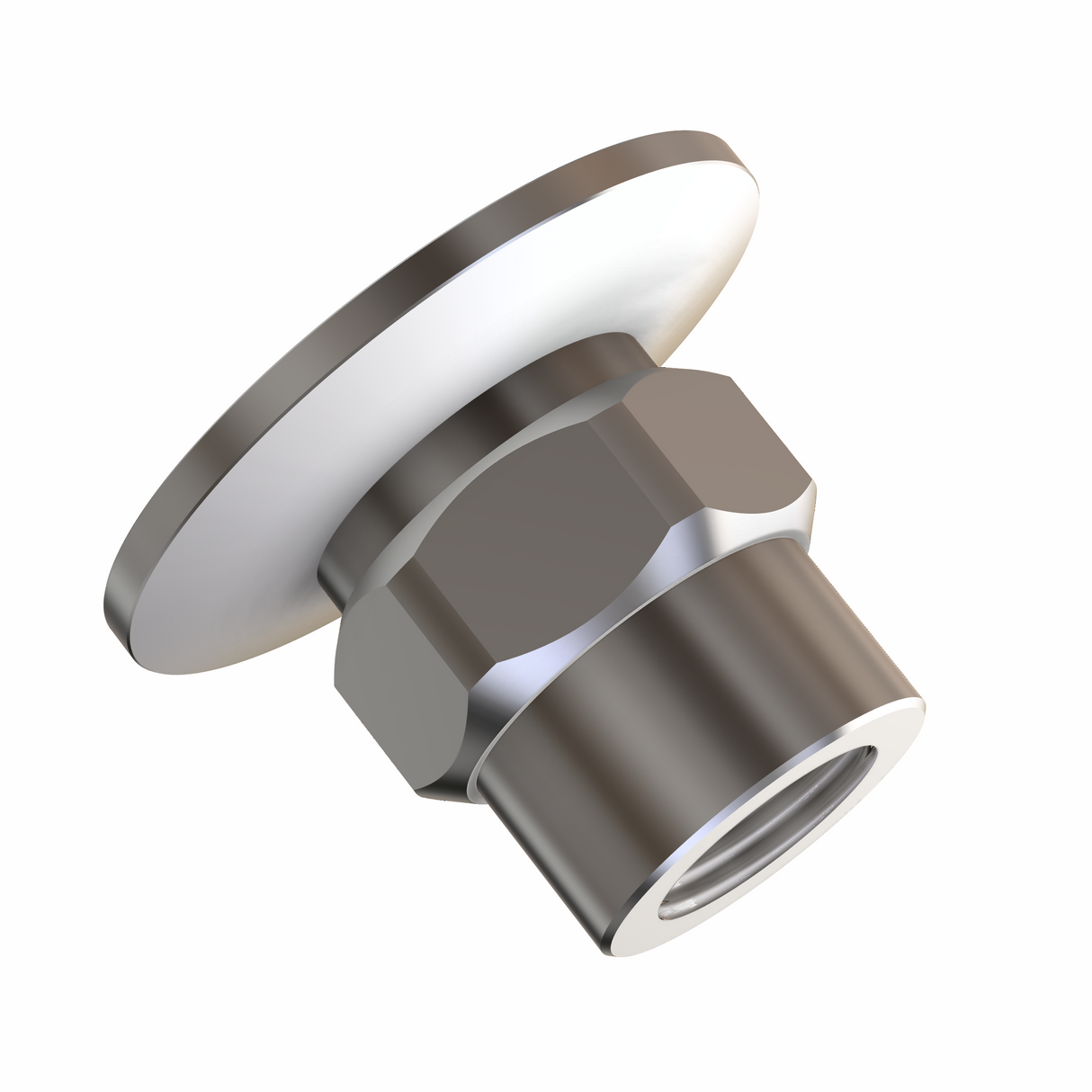 1/2" FNPT X KF40 Flange