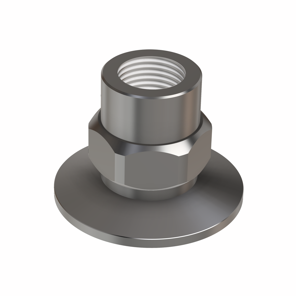 1/2" FNPT X KF40 Flange