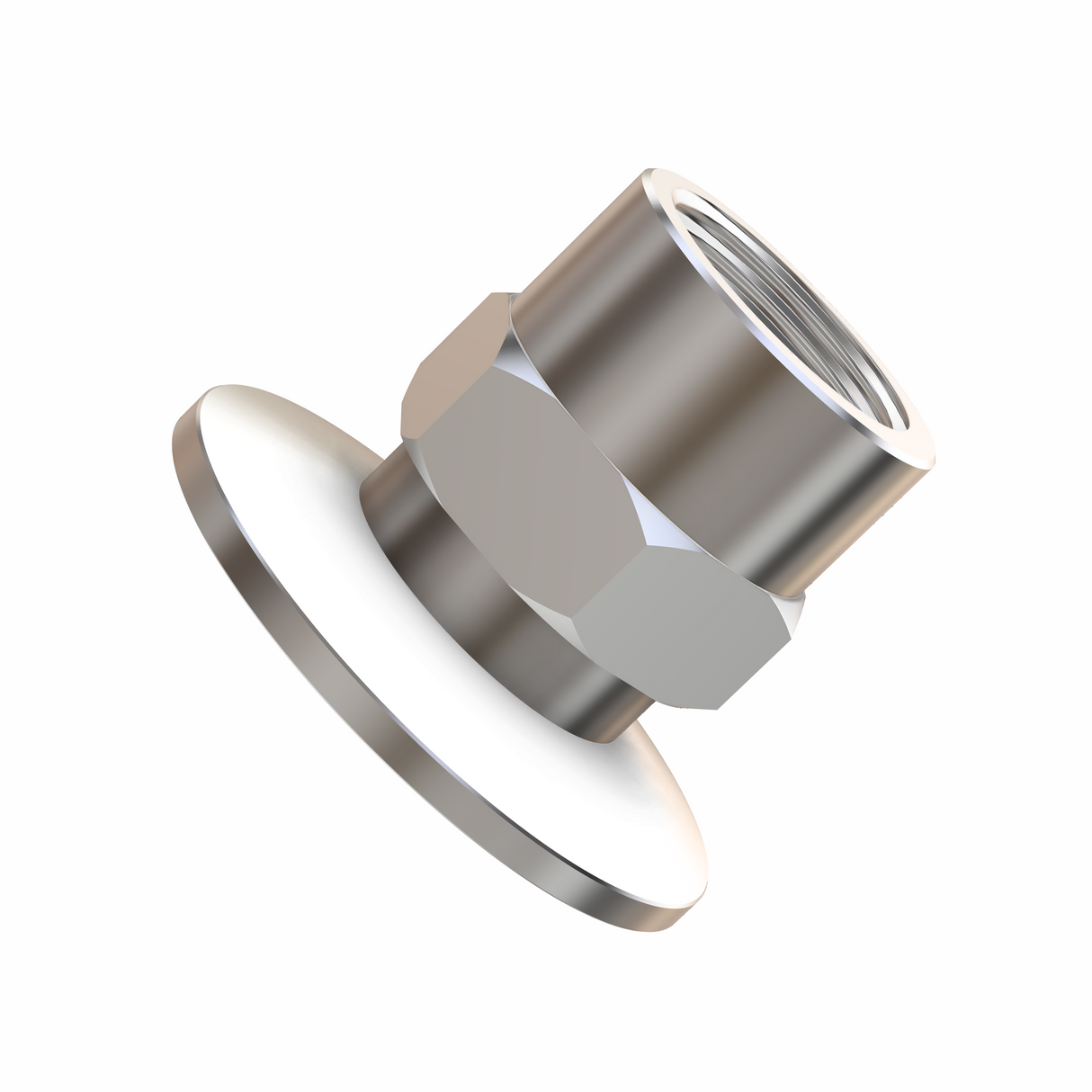 3/4" FNPT X KF40 Flange