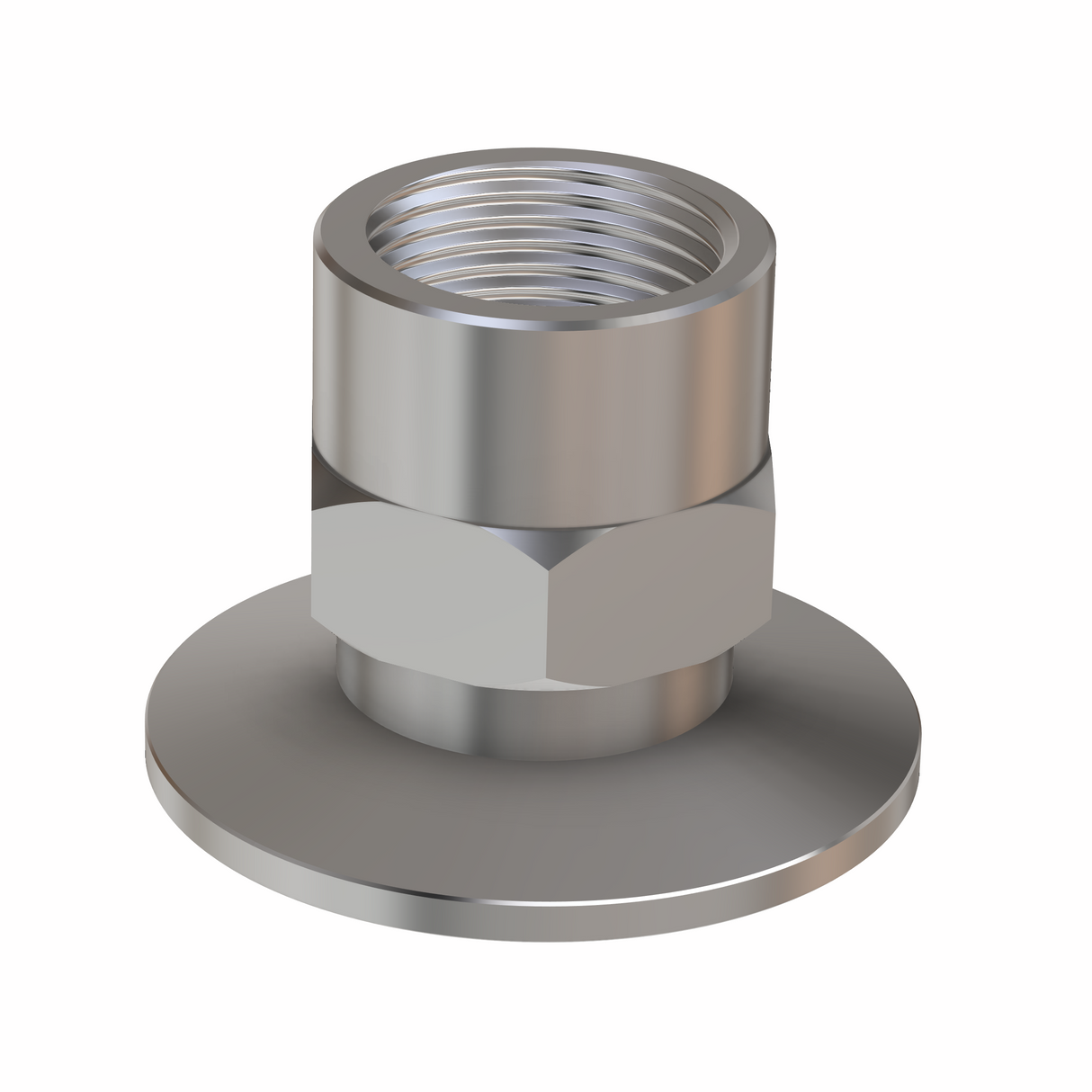 3/4" FNPT X KF40 Flange