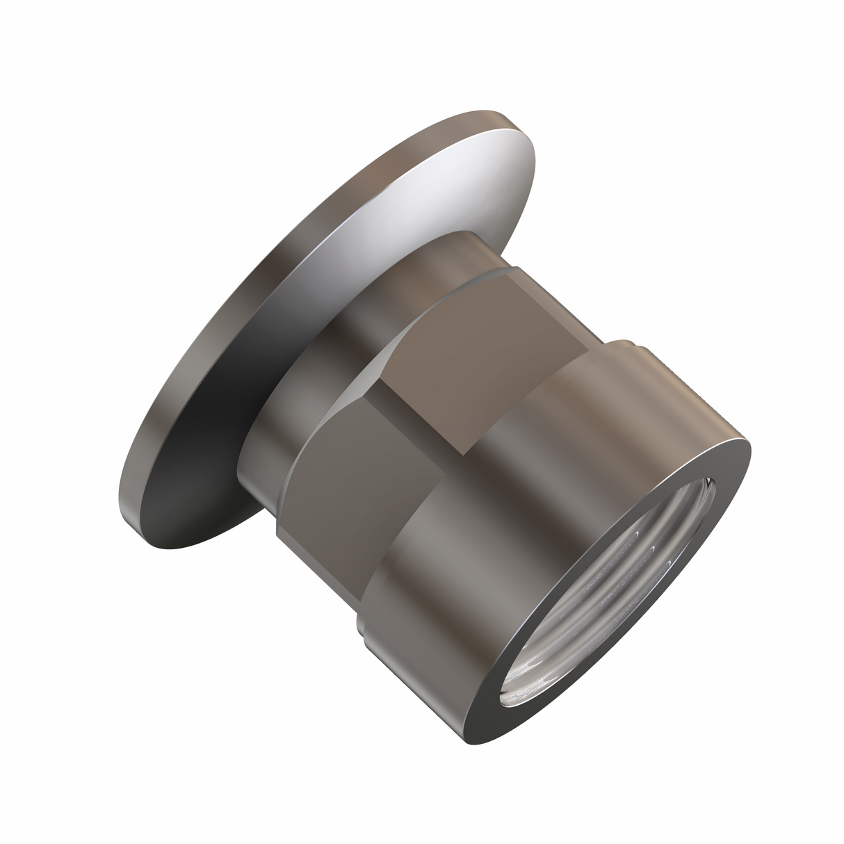 1" FNPT X KF40 Flange