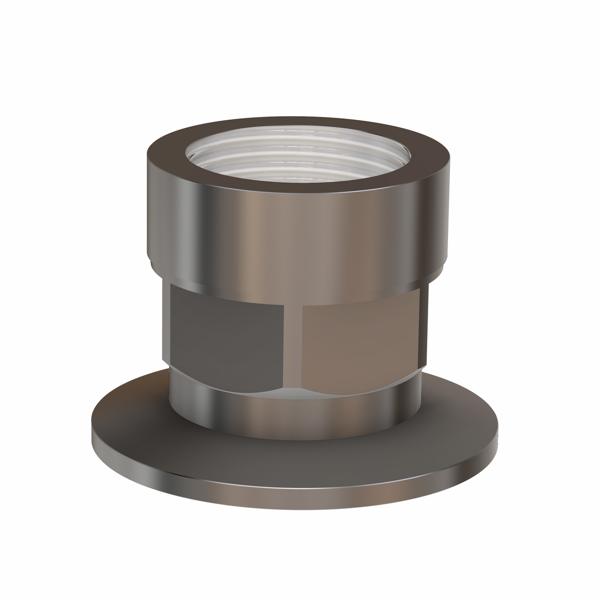 1" FNPT X KF40 Flange