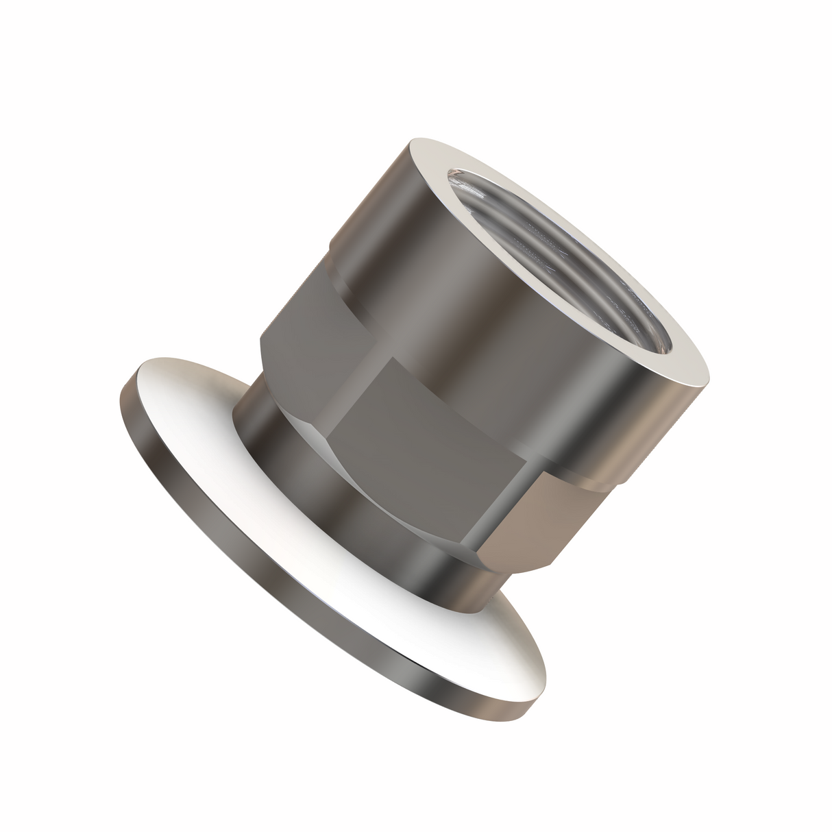 1" FNPT X KF40 Flange