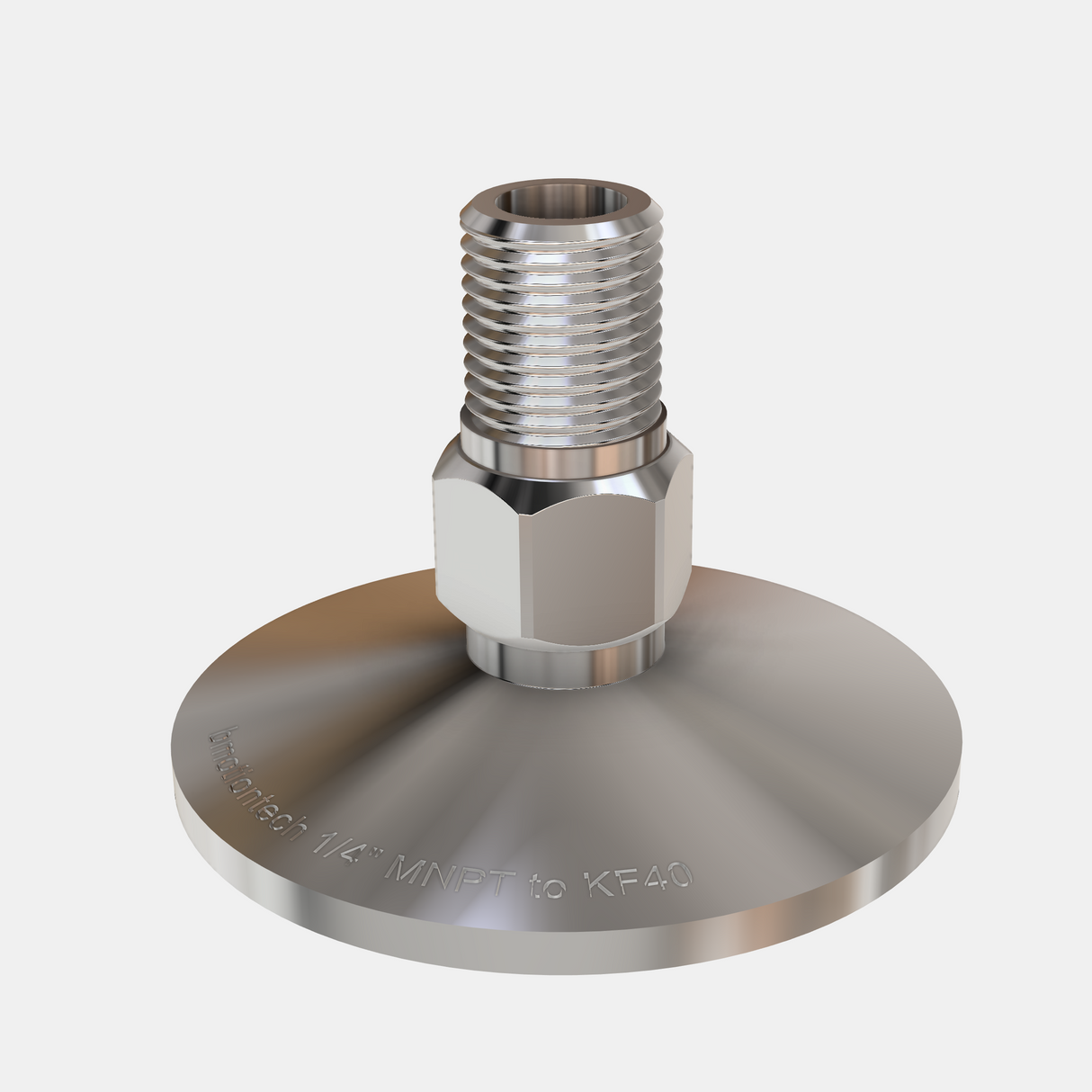 1/4" MNPT X KF40 Flange