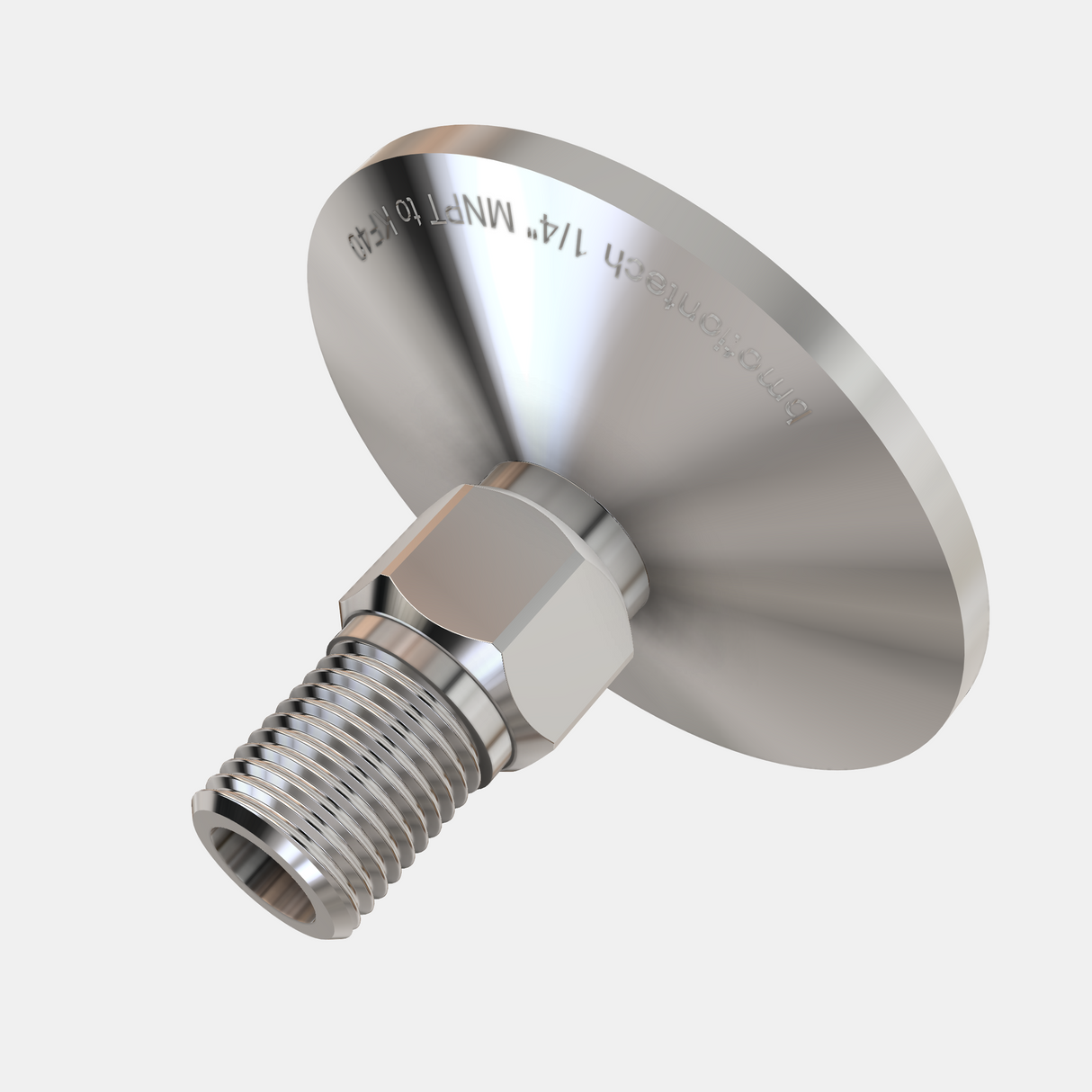 1/4" MNPT X KF40 Flange