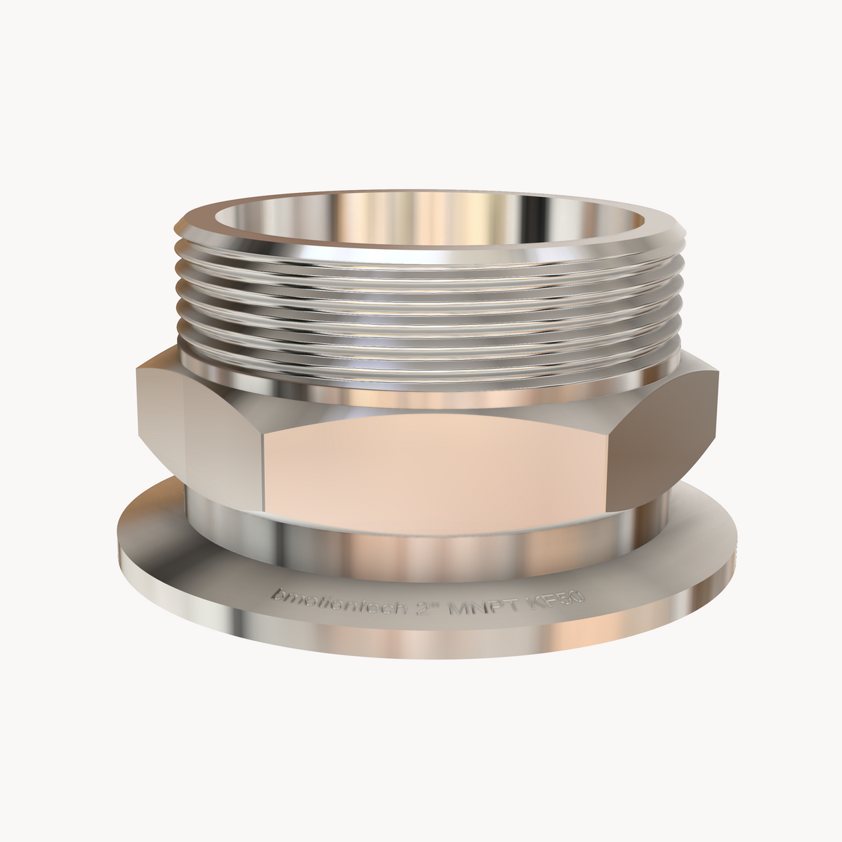 2" MNPT X KF50 Flange