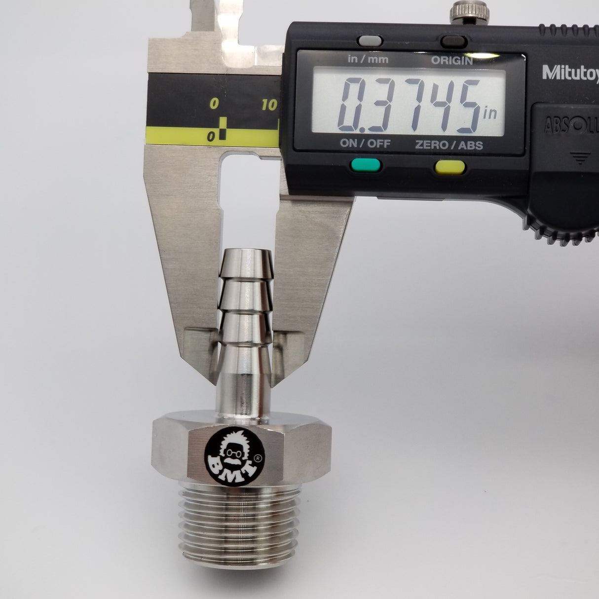 1/2“ MNPT x 3/8" barbed Hose adapter