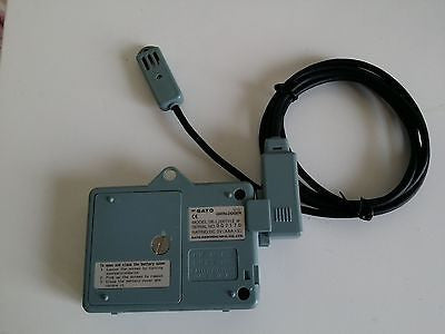 Used! SATO Temperature & Humidity DataLogger SK-L200TH II alpha