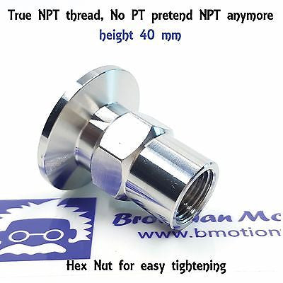 3/8"  FNPT X KF25 flange