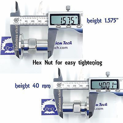 3/8"  FNPT X KF25 flange