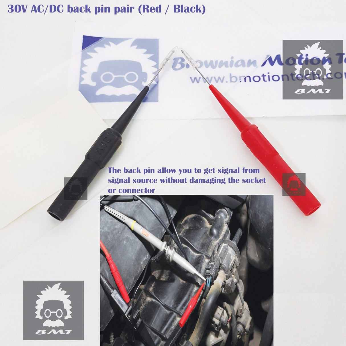 Combo 7 Hantek 1008C CC65 CC650 / PP80 probe 2pcs / backpin 2pcs / BNC /HT201