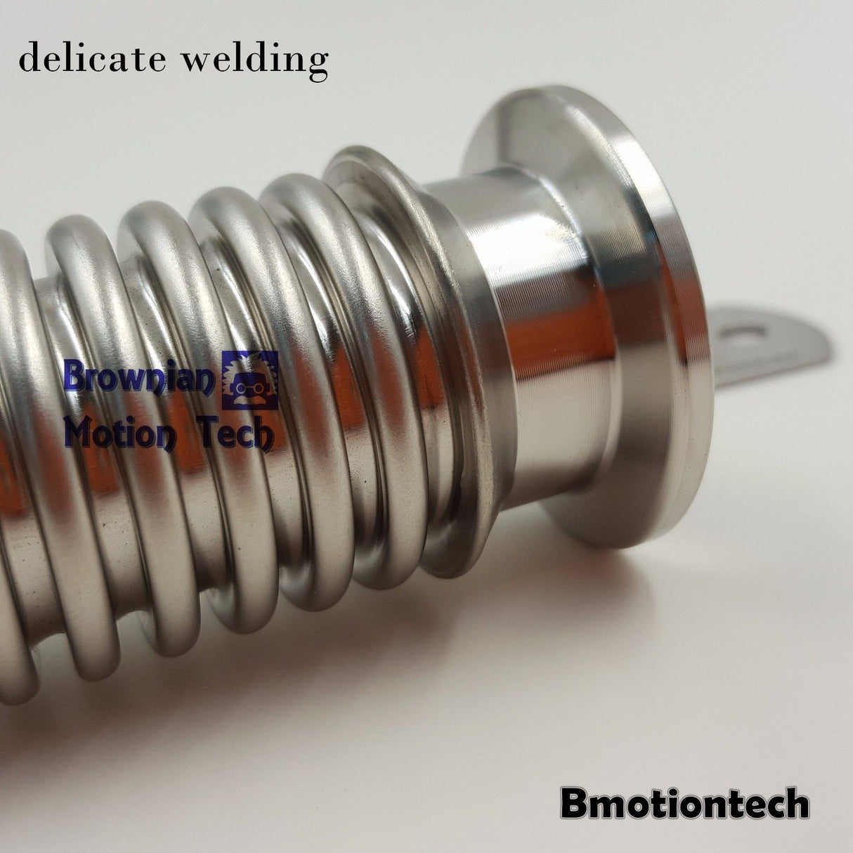 KF25 SS304 standard vacuum bellow hose (w/ Al wing nut clamps set)