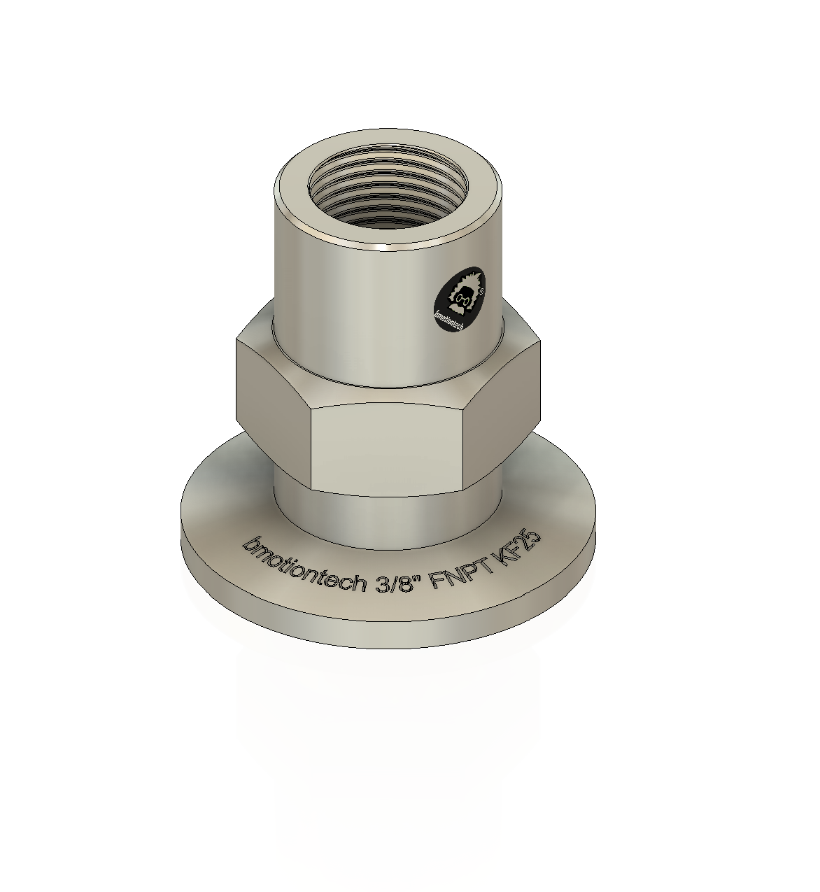 3/8"  FNPT X KF25 flange