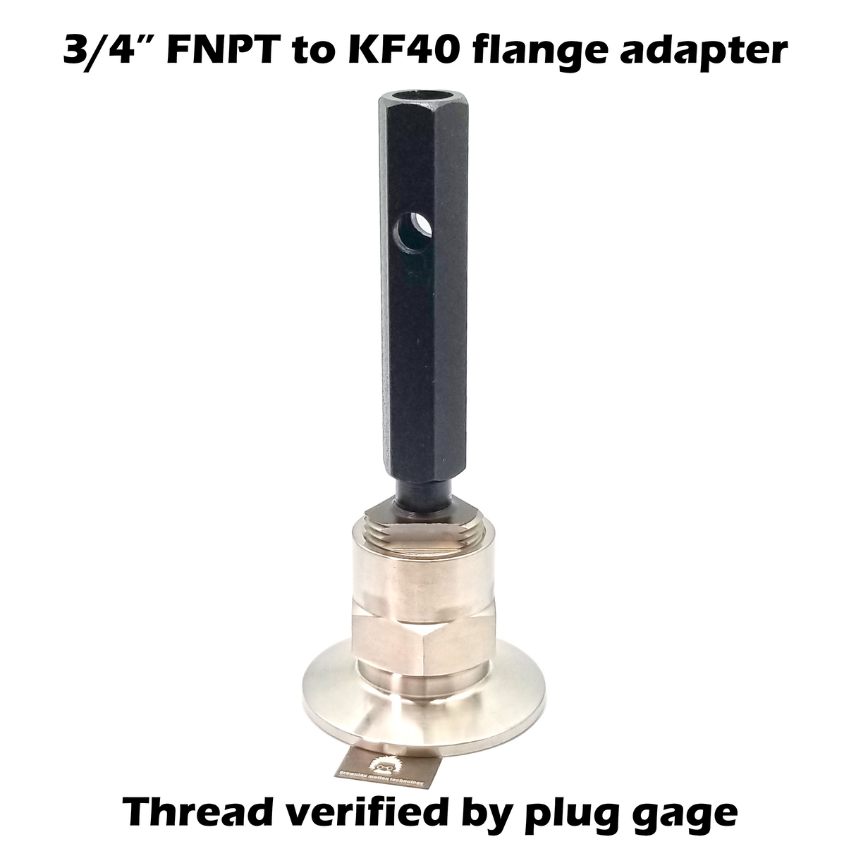 3/4" FNPT X KF40 Flange