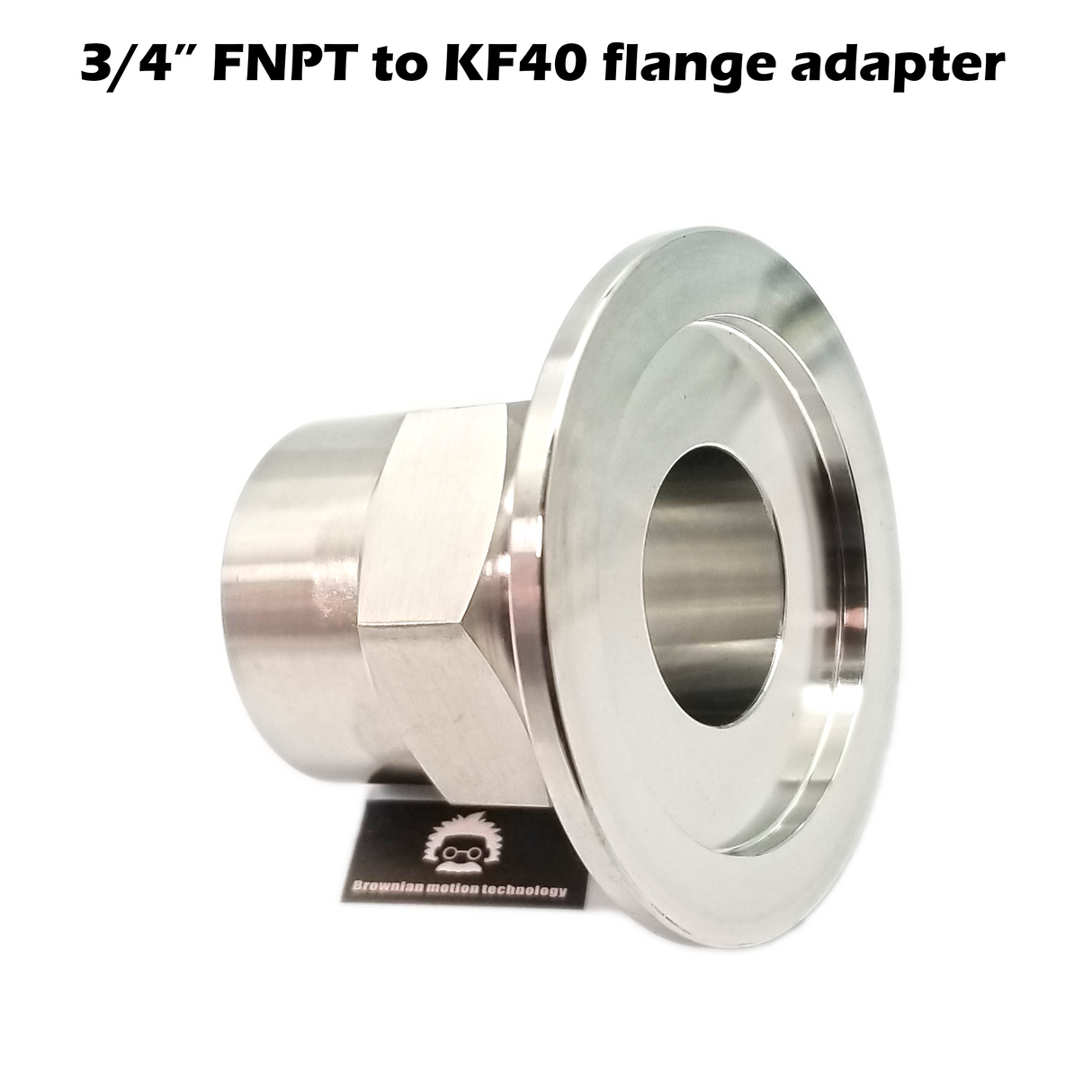 3/4" FNPT X KF40 Flange