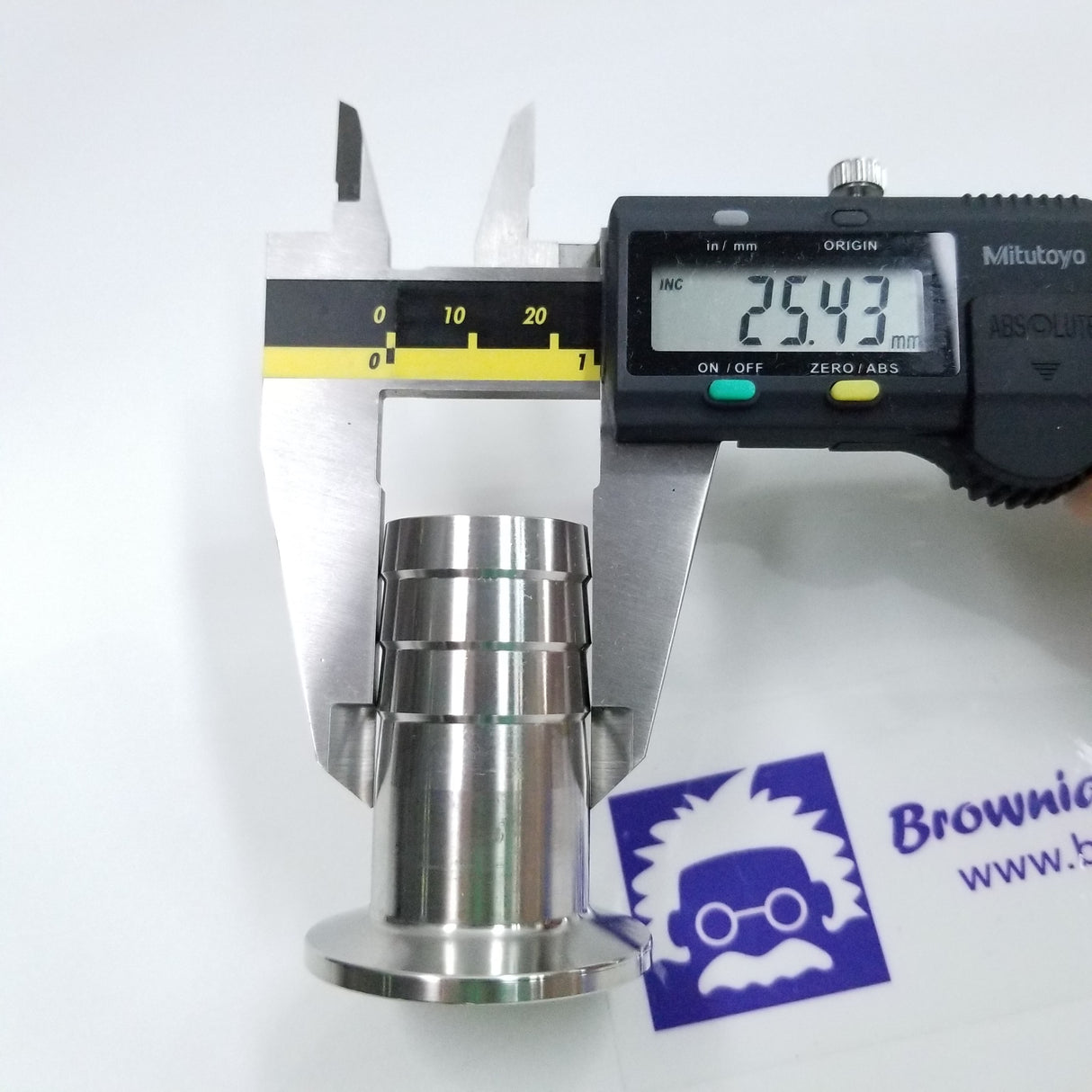 1" or 25 mm OD Barbed x  KF25