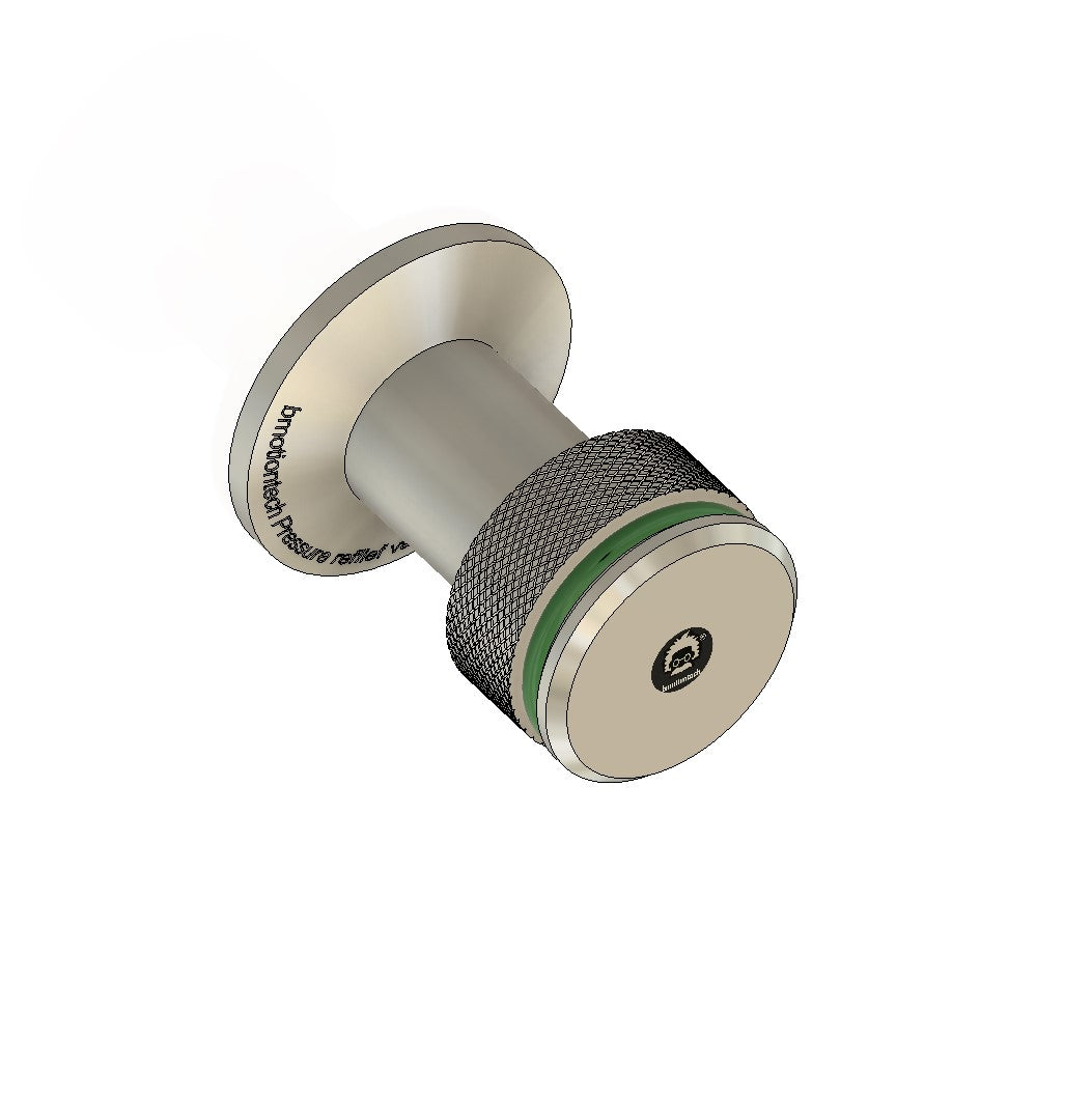 KF25 flange pressure relief valve for vacuum chamber (< 1.5 Psig)