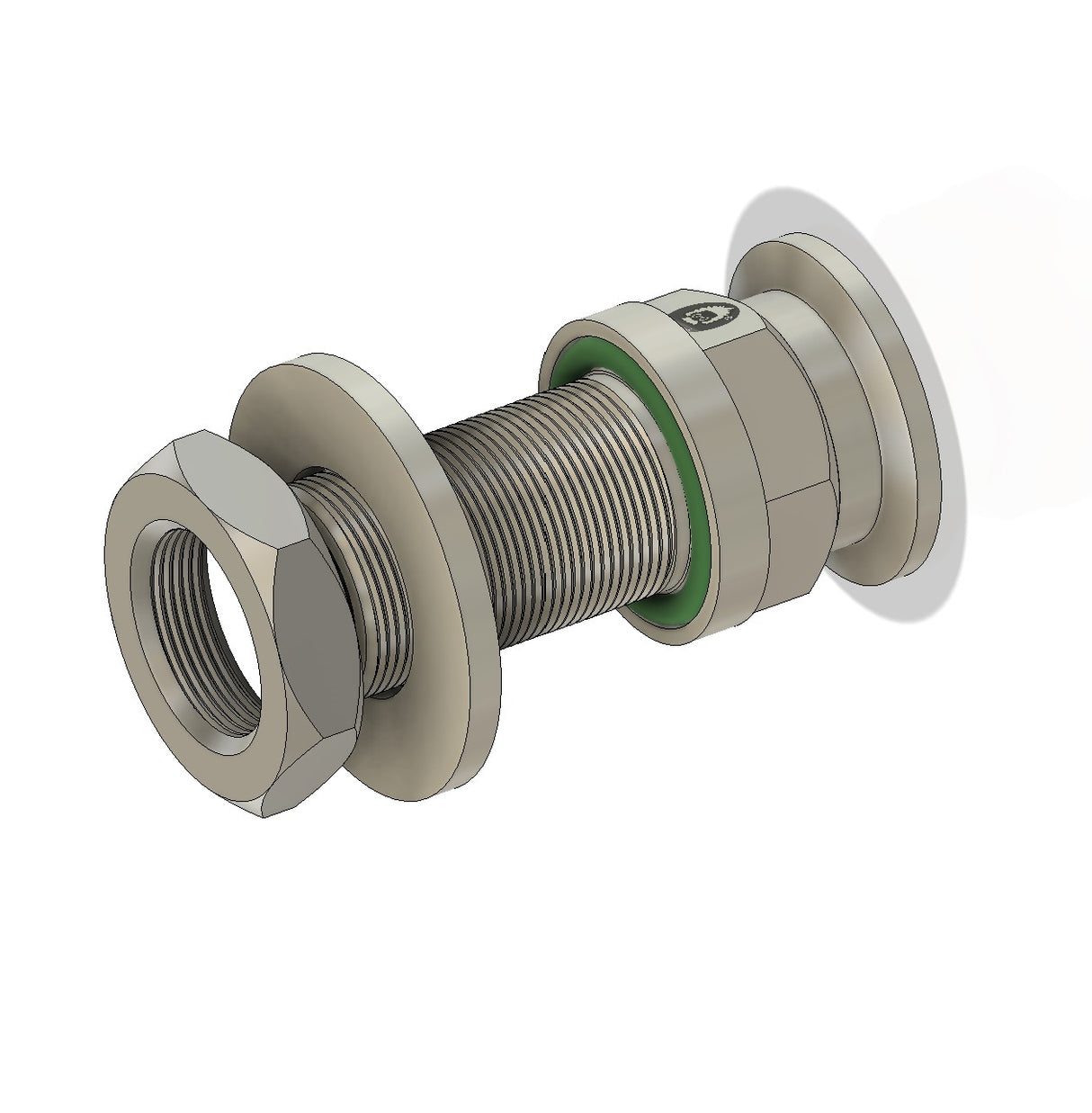 bmotiontech KF25 flange baseplate feedthrough