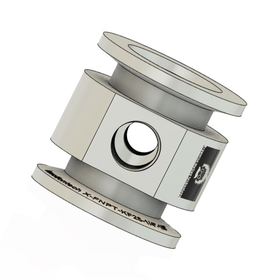 KKF-25 adaptive CROSS < KF25 x 1/4" FNPT x 1/8" FNPT>