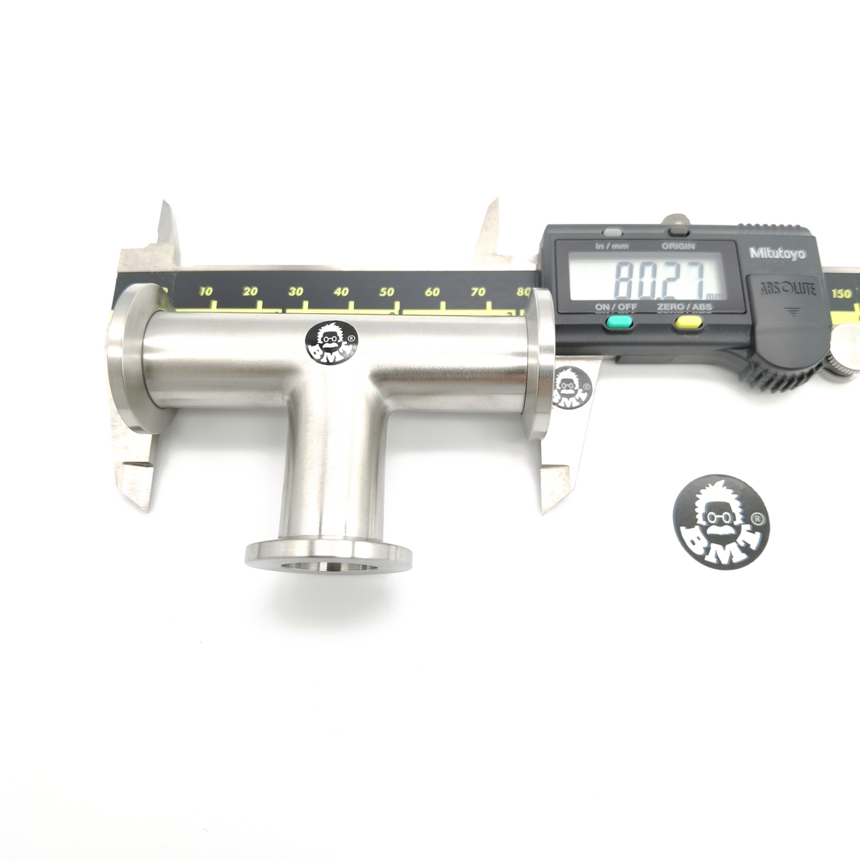 Tee, KF16 flange , SS304, Superior grade