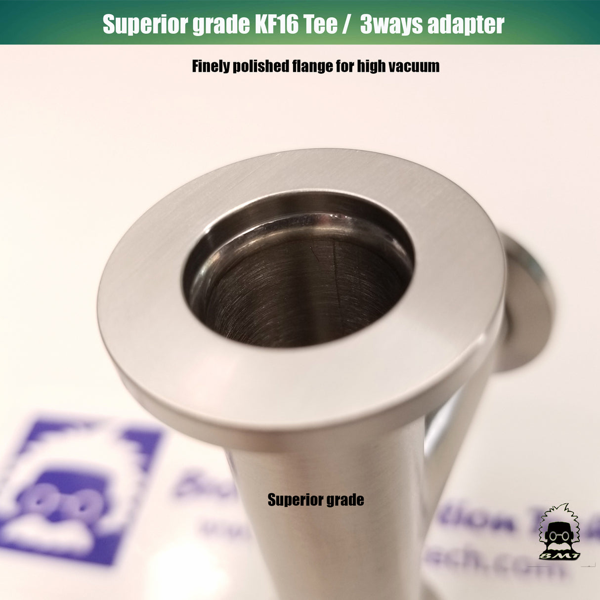 Tee, KF16 flange , SS304, Superior grade