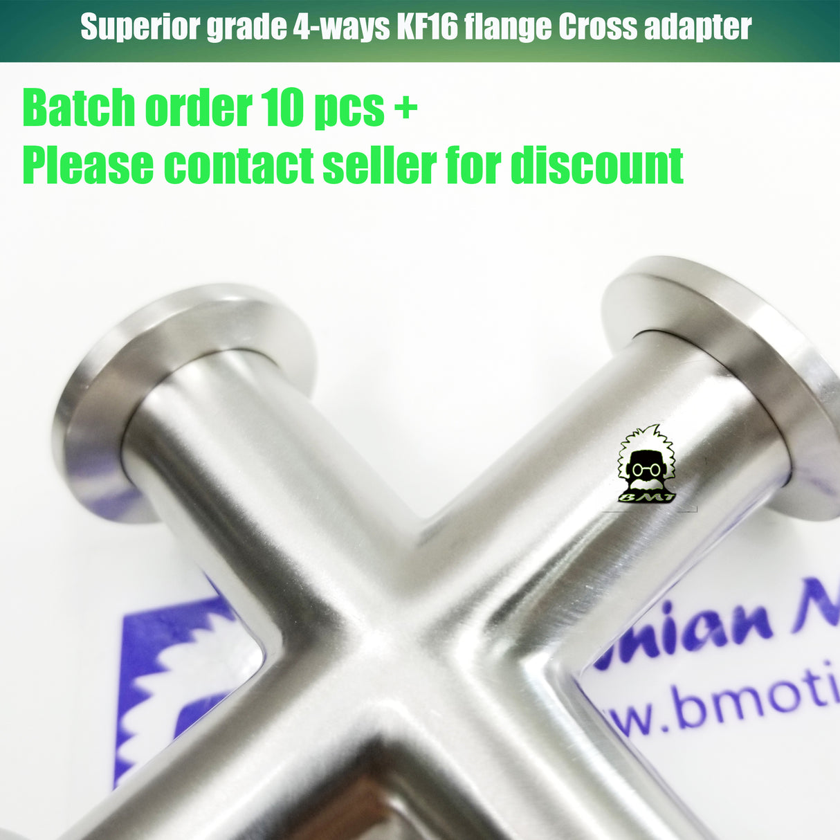 Cross, 4 x KF16 flange - Superior grade