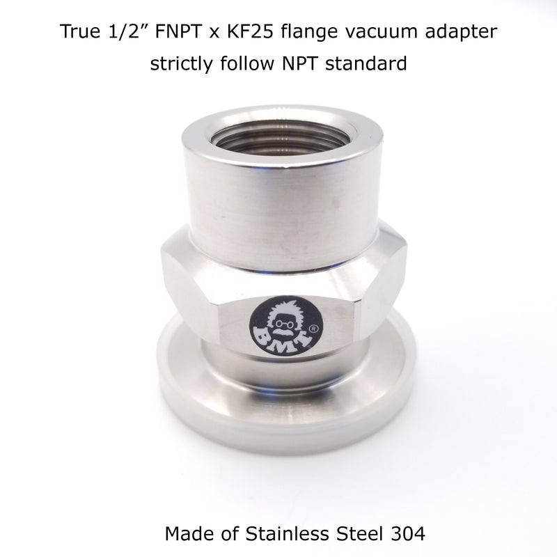 1 2 FNPT X KF25 Flange Bmotiontech 1-2-fnpt-x-kf25-flange-bmotiontech