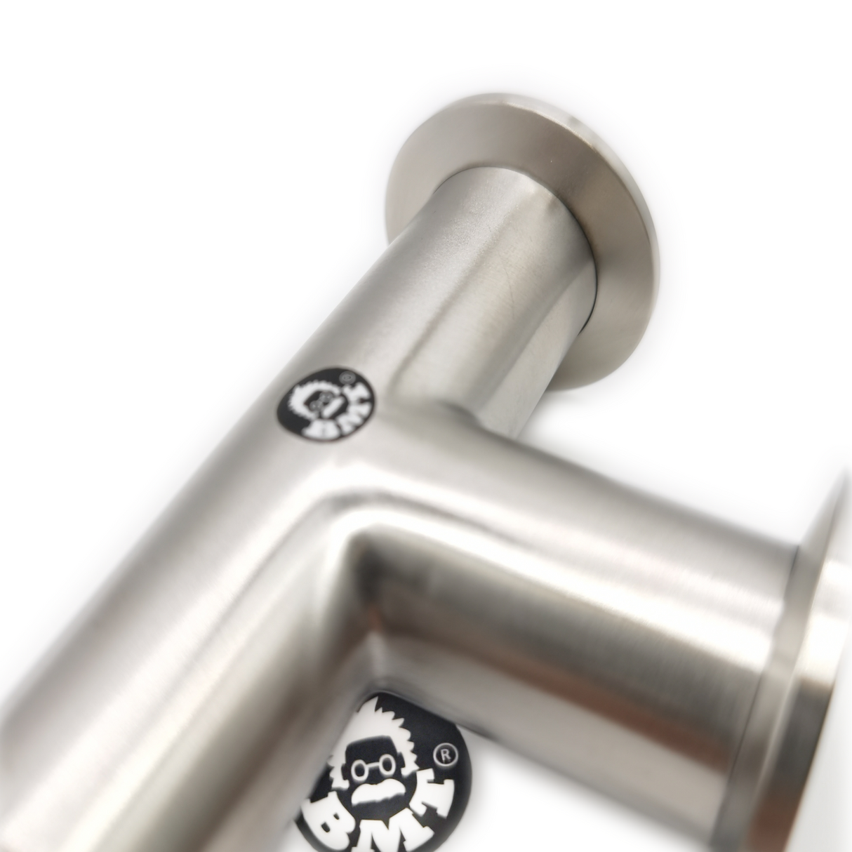 Tee, KF25 flange, SS304, Superior grade