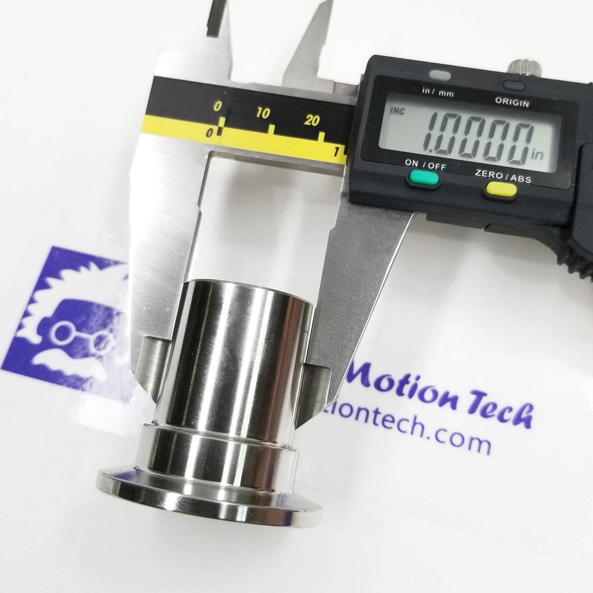 1" OD PVC Hose x KF25 flange