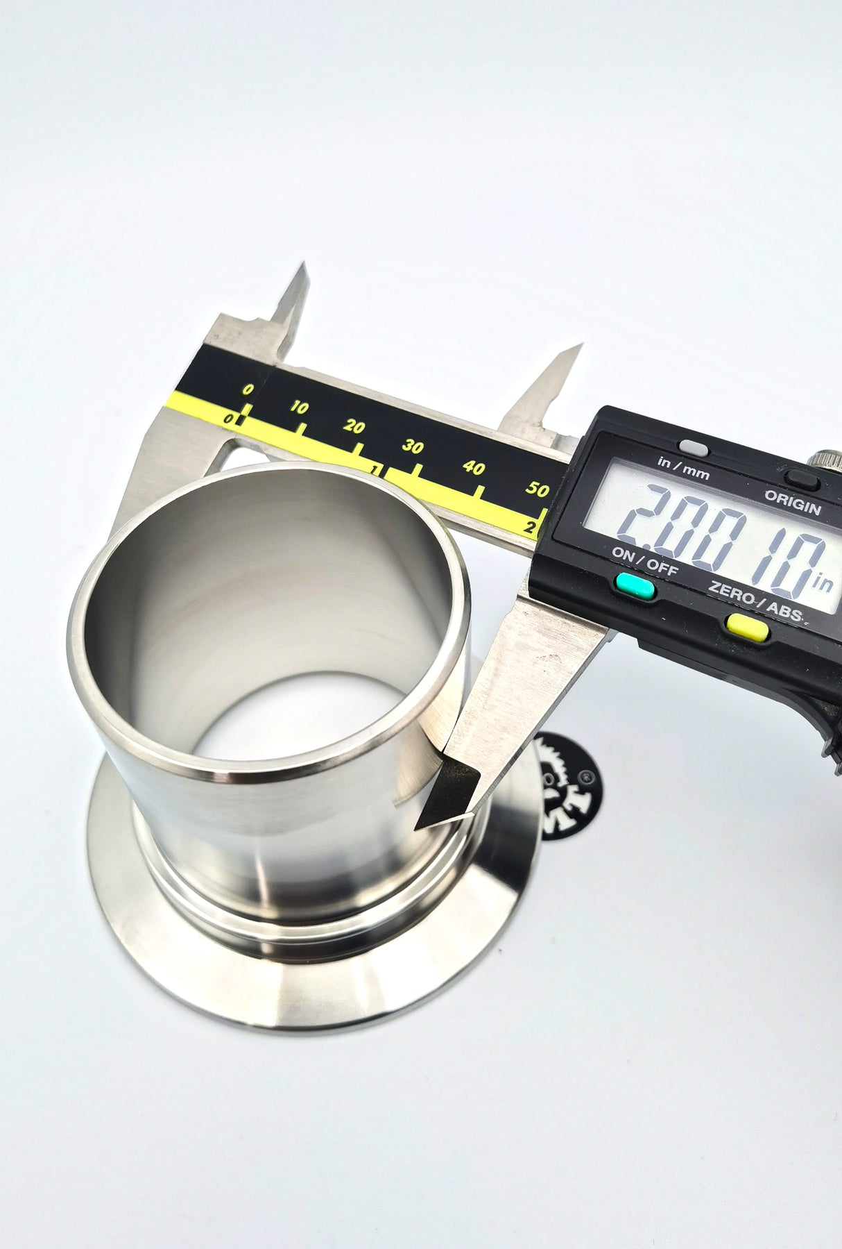 2" OD PVC Hose x KF50 flange