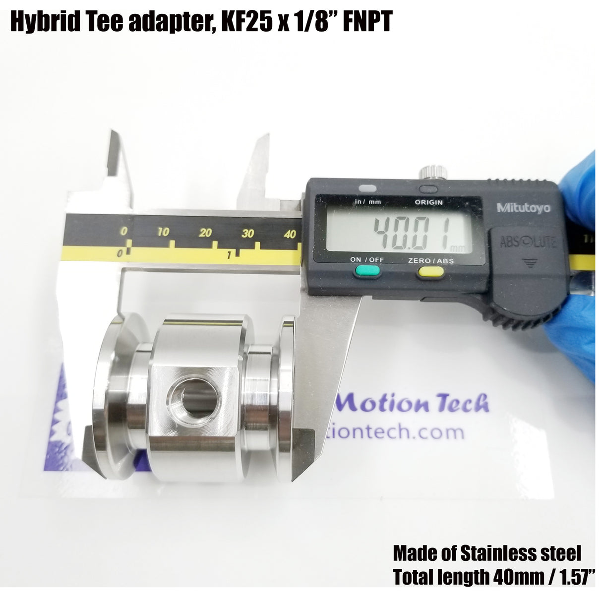 KF-25 adaptive Tee < KF25 x 1/8" FNPT>