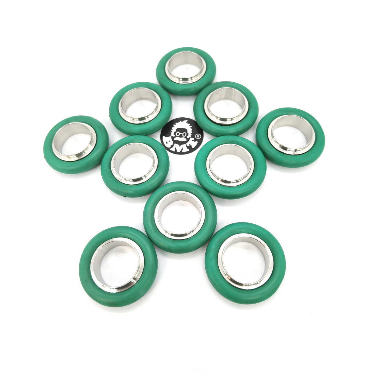 KF16 Stainless steel centering Ring & FKM O-ring, Pack of 10 pcs