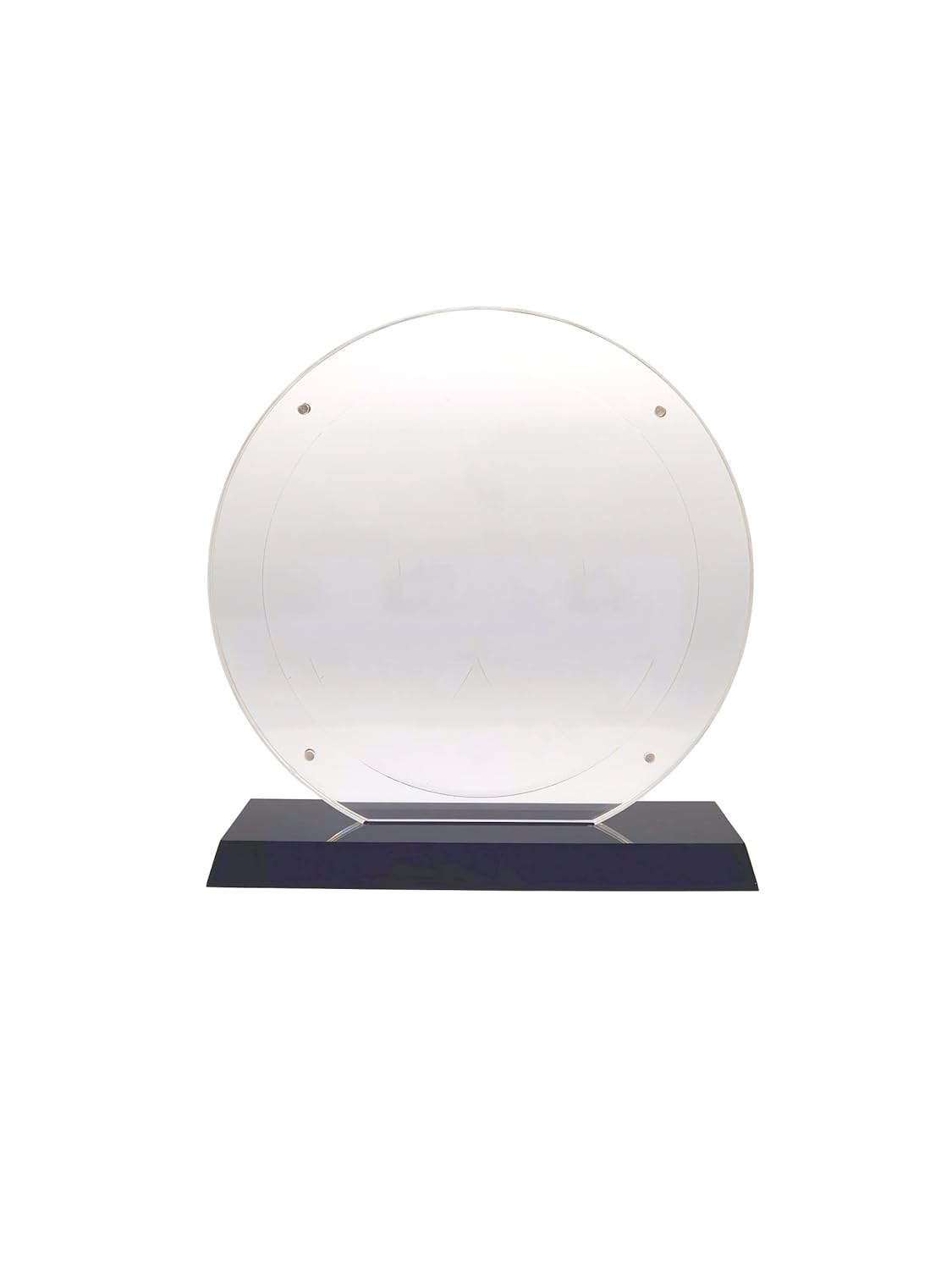 8 inches or 200mm Single Wafer Silicon Wafer Display Carrier for Demonstration Purpose Magnetic Mount no Screw Required