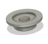 M14 x 1.25  to KF25 flange stainless steel vacuum adapter