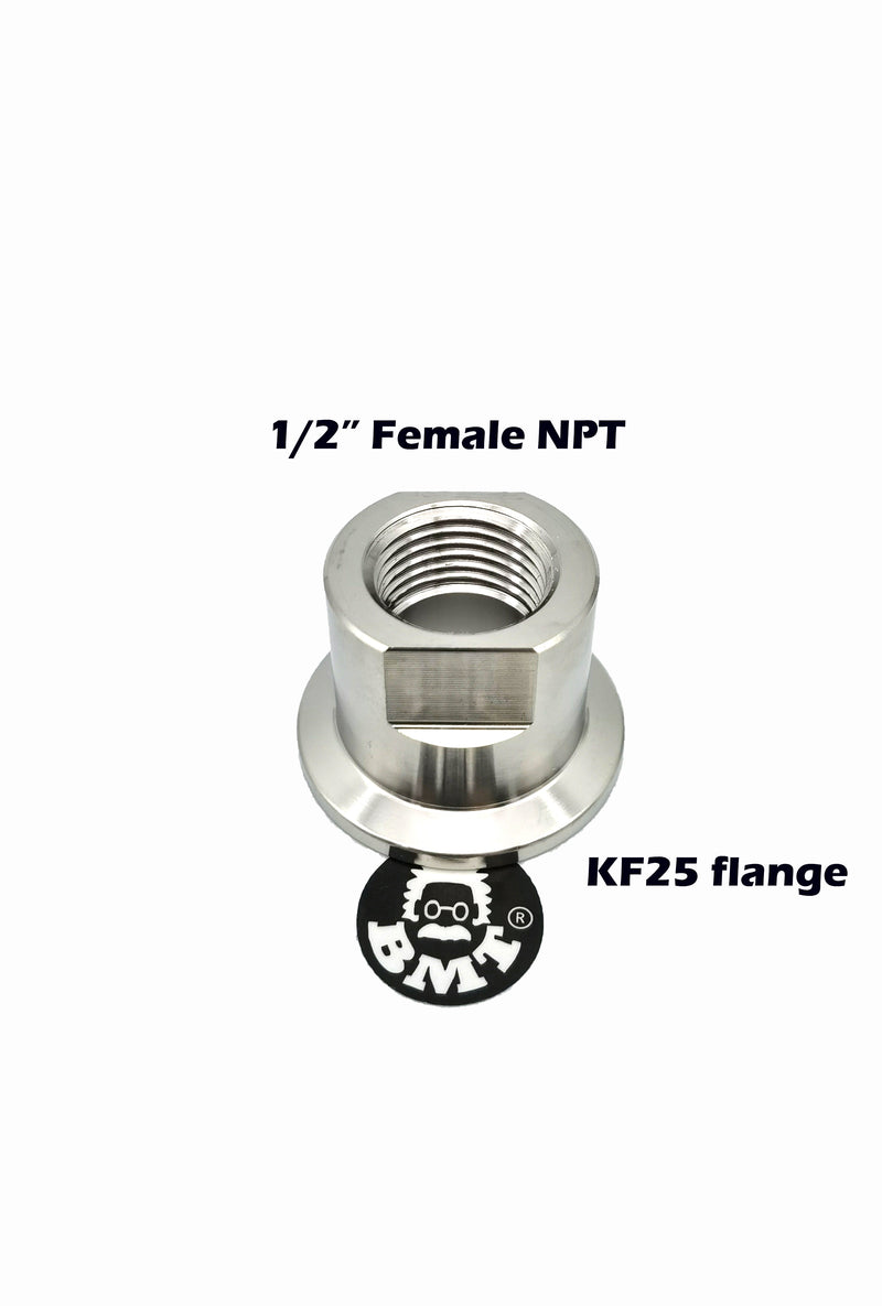 1/2"  FNPT X KF25 flange (Notch type)