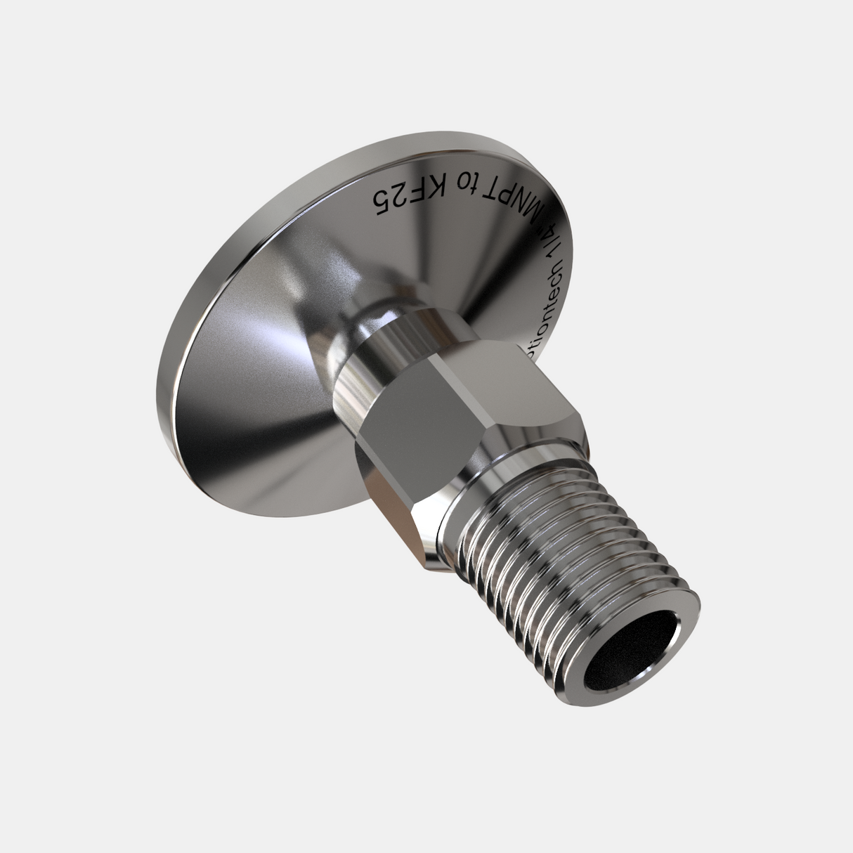 1/4" MNPT X KF25 Flange