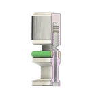 KF16 vacuum chamber venting valve or air admittance valve (Type B)